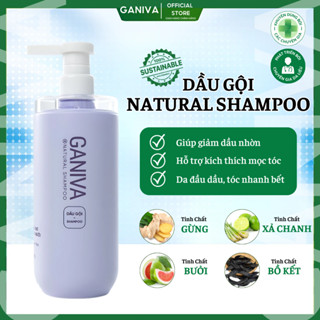  Dầu Gội Ganiva Tím Dầu Gội Bồ Kết Bơ Bưởi Kiềm Dầu Giảm Gãy Rụng Bết Dính Sạch Gàu   1 Gội Tím  