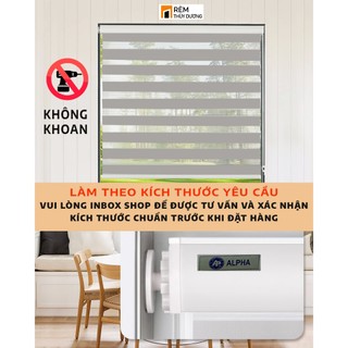  Rèm Cầu Vồng K Khoan Basic Màu Trơn Cản sáng từ 70% Rèm Cửa Sổ Rèm Không Khoan màu trơn Ghi Xám Nâu Đồng 