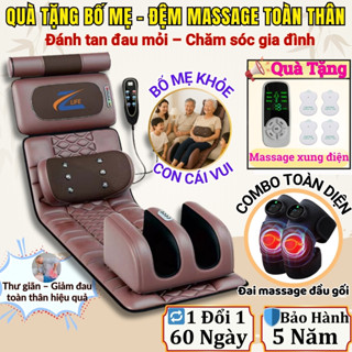 Đệm Massage Toàn Thân ZLIFE Z30 Quà Tặng Bố Mẹ, Nệm Massage Hồng Ngoại Giảm Đau Nhức, Thư Giãn Tại Nhà