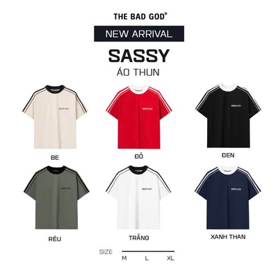 Áo Thun Cổ Tròn South City Sassy From Boxy Nam Nữ