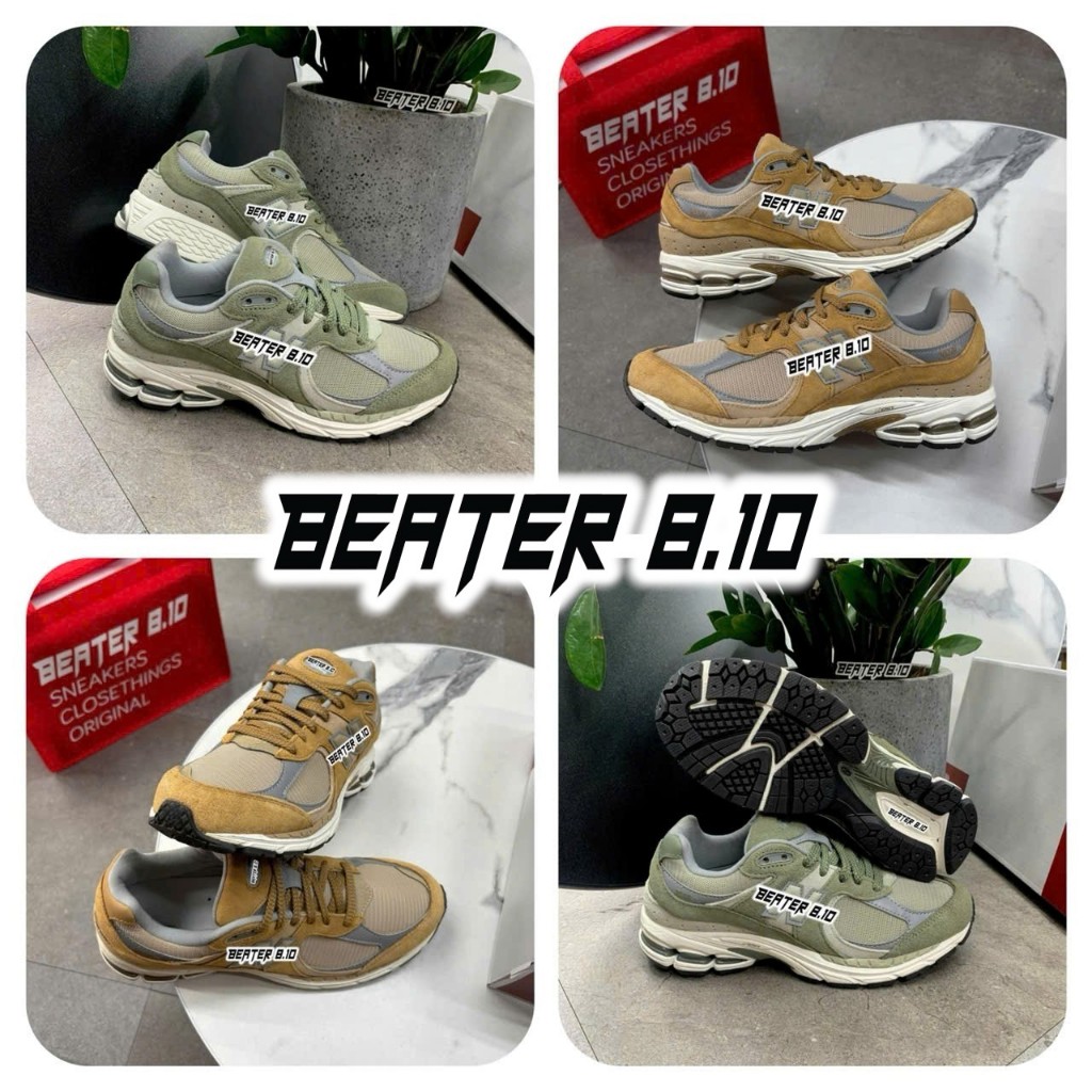 [Chính Hãng] Giày Thể Thao Sneakers 2002R Olive Grey, Tan Wheat  - M2002RNM, M2002RCE | Beater8.10