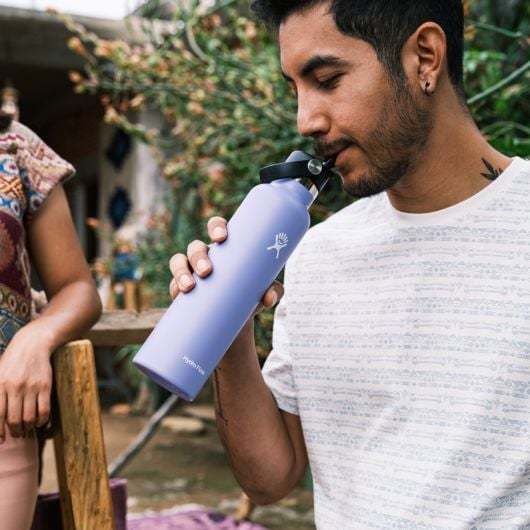 Bình giữ nhiệt Hydro Flask 621 ml Standard Flex Straw Cap 21 oz có nắp ống hút tiện lợi, chính hãng | BigBuy360 - bigbuy360.vn