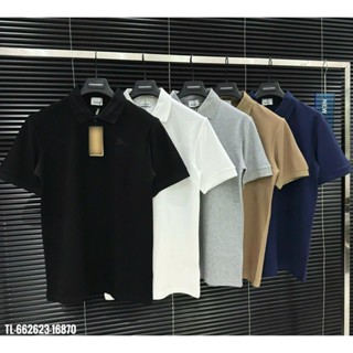  Áo polo B.BR trơn thêu ngựa ngực thiết kế hot trend Nam nữ New 2025 