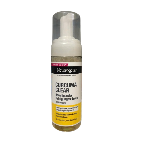 Neutrogena Clear & Smoothe Mousse Cleanser Sữa rửa mặt nghệ, Mỹ (150ml)