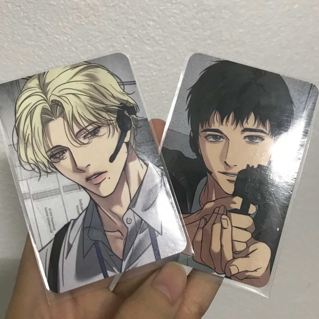 [CHÍNH HÃNG] cặp card pack Lezhin 2025 backlight Han Seoin Baek Yeongwoon