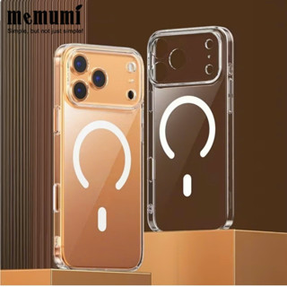  Ốp lưng trong siêu mỏng Memumi Slim Case Magnetic cho IPhone 17 Pro Max Air 16 Plus 15 14 13 Bảo hành ố vàng trọn đờ 