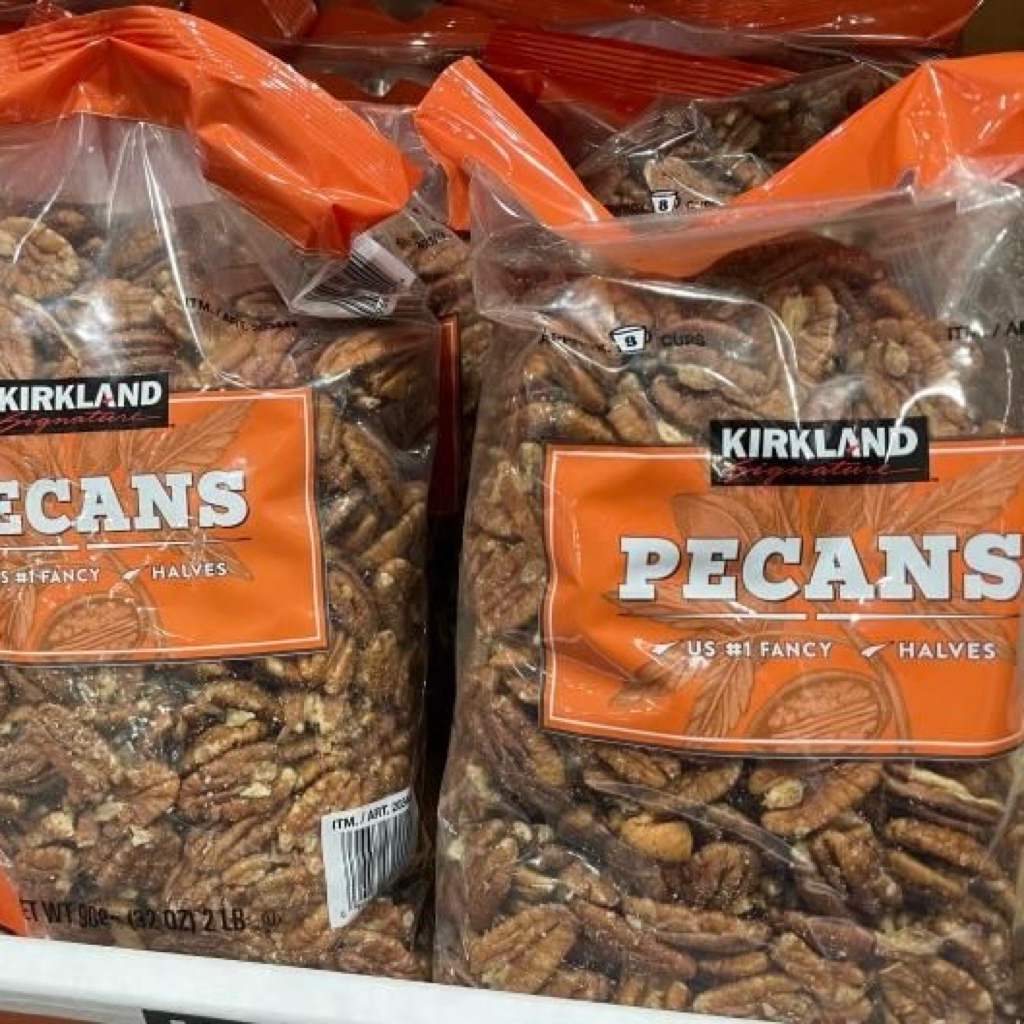 Hạt hồ đà.o (hạt óc chó dài) Pecans Kirkland Signature 907g