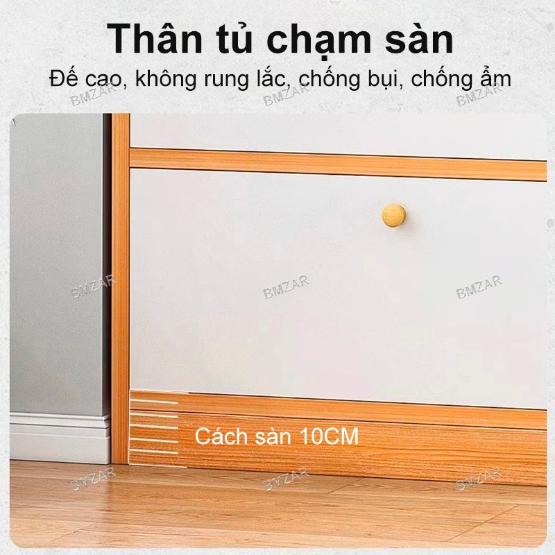 BMZAR Tủ Kệ Đứng Nhiều Ngăn + Ngăn Kéo Tủ Đựng Đồ Đa Năng Tối Ưu Không Gian Nhà | BigBuy360 - bigbuy360.vn