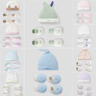 NOUS - Phụ Kiện Nón Set Bao Tay Bao Chân, Giày Vải Nous Petit Kẻ Caro Nhiều Mẫu New