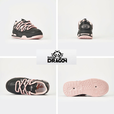 Giày thể thao sneaker nam nữ Unisex F1 Enter Rainbow Black pink