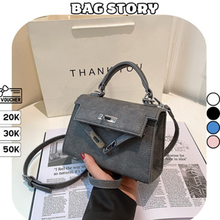 Túi xách nữ BAG STORY đeo chéo quai xách da pu cao cấp hàng quảng châu đi tiệc đi chơi sang trọng TX-102