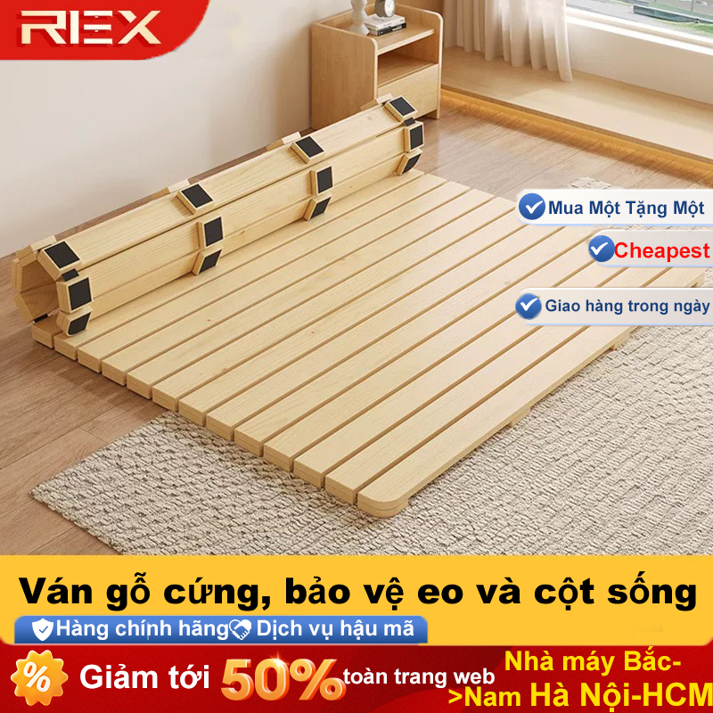 REX Giường pallet Giường gấp gọn chất Giường Cuộn Nhật Bản Gỗ chất lượng cao  giường cuộn thông minh