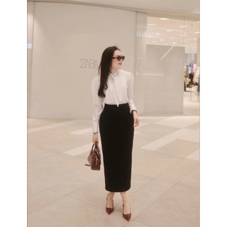 Áo sơ mi cổ nơ