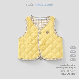 [ Nous ] ghi lê PHOM bé, áo khoác nous mềm mại ấm áp  cho bé