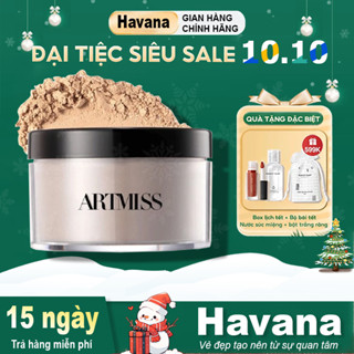 Phấn phủ bột ARTMISS transparent matte powder kiểm soát dầu 24h 30g