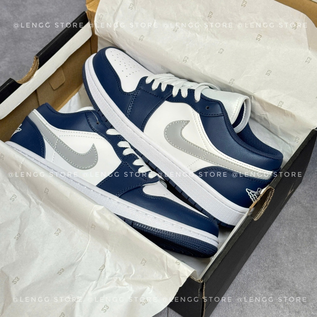 [ TẶNG GIẤY GÓI ] Giày thể thao JD Low 'Midnight Navy'