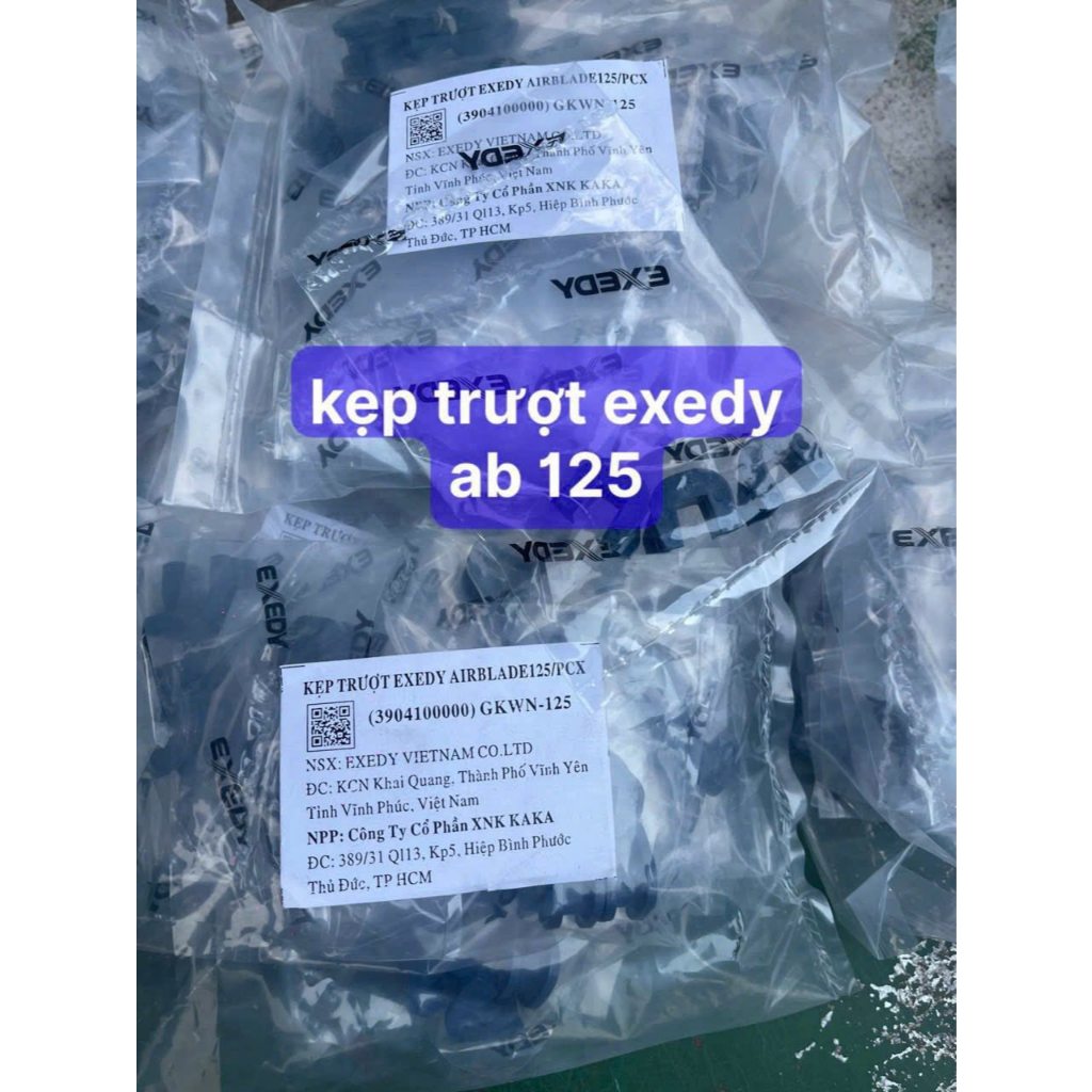 Bộ kẹp trượt xe tay ga Sh mode 125, Air blade 125, Pcx, Lead 125, SH 125 SH 150