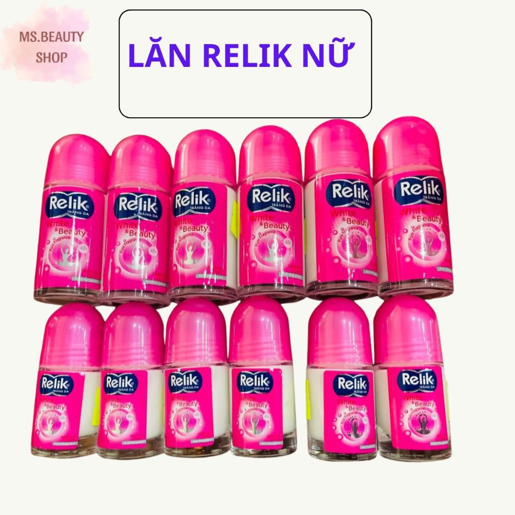 LĂN KHỬ MÙI RELIK 50ML VÀ 25ML [GIÁ HẠT DẺ]