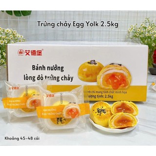  Bánh Trứng Chảy Ngàn Lớp nhân trứng muối tan chảy Aidebao 