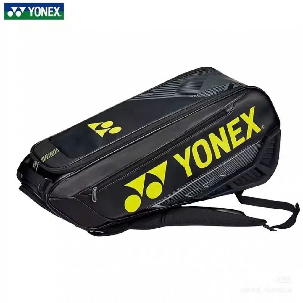 Túi ( balo full vợt ) cầu lông Yonex BA02326EX fullda pu trắng đỏ xanh than tuyển ,Túi thể thao - Sp
