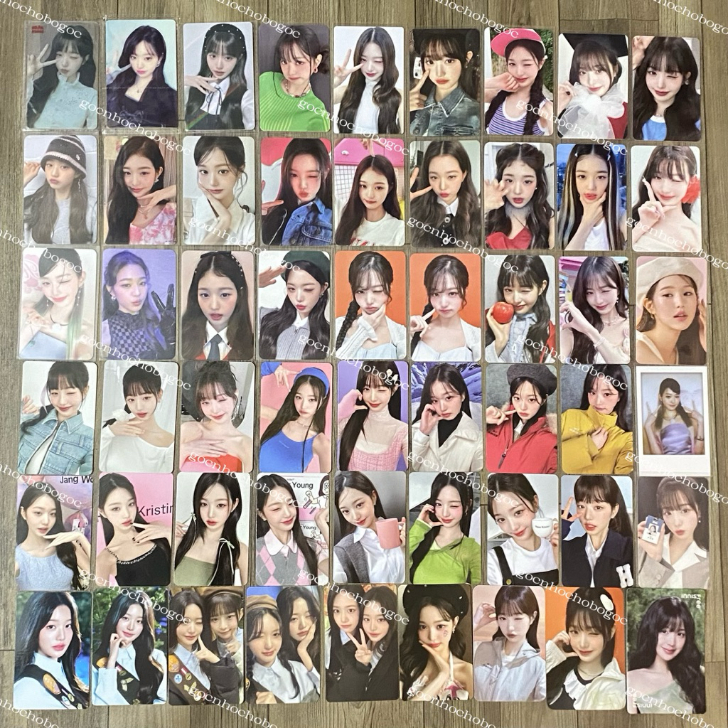 [Wonyoung] Photocard thẻ ảnh bo góc IVE Wonyoung Liz Yujin Rei Gaeul Leeseo