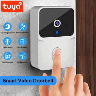  Tuya WiFi Chuông Cửa Video Camera HD Không Dây IR Báo Động An Ninh Chuông Cửa Nhà Thông Minh WiFi Liên Lạc Cho Gia Đình 