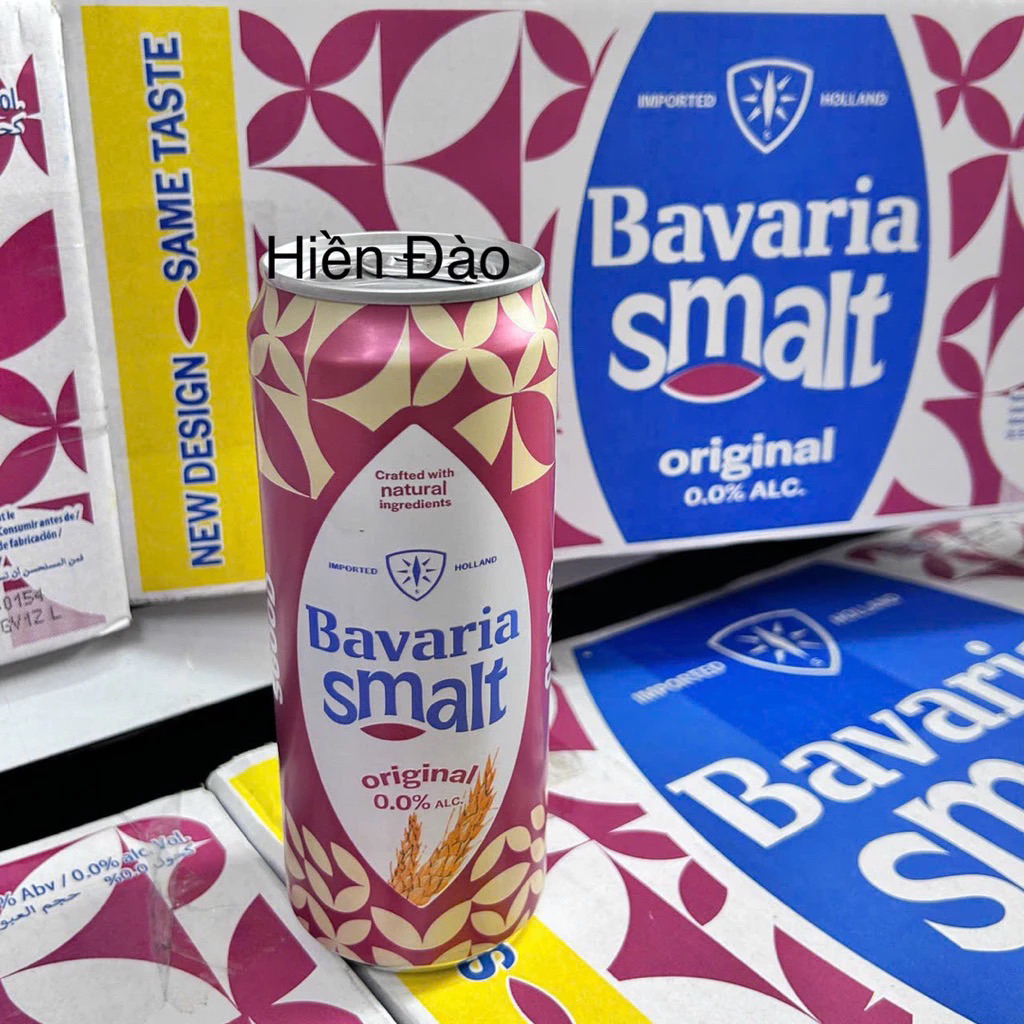 Bia Thuần Chay KHÔNG độ  BAVARIA ( Nhập khẩu Hà Lan) Thùng 24 Lon