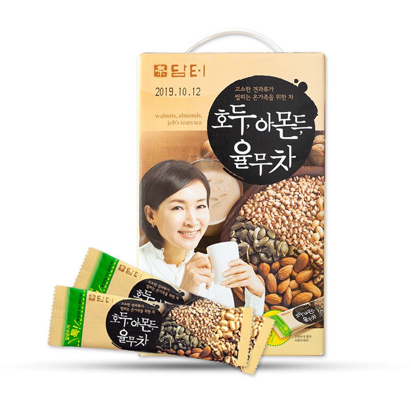 Bôt Ngũ Cốc Óc Chó Hạnh Nhân Damtuh Hàn Quốc – Gói Lẻ 18gram dùng thử