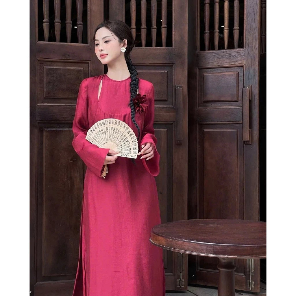 Áo dài cách Tân tơ mềm [BST 2025]