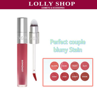  Son bùn ẩm mờ mịn lâu trôi Lemonade Perfect Couple Blurry Stain Lip Cream 3,5g 