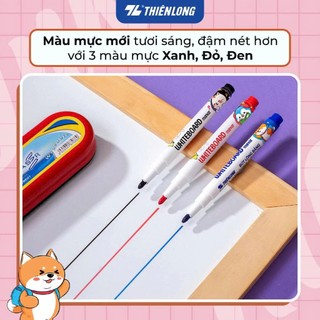 Bút Lông Bảng Thiên Long Nhỏ WB-02 Ngòi 1.5mm (1 Hộp 20 Cây - Mực Xanh)