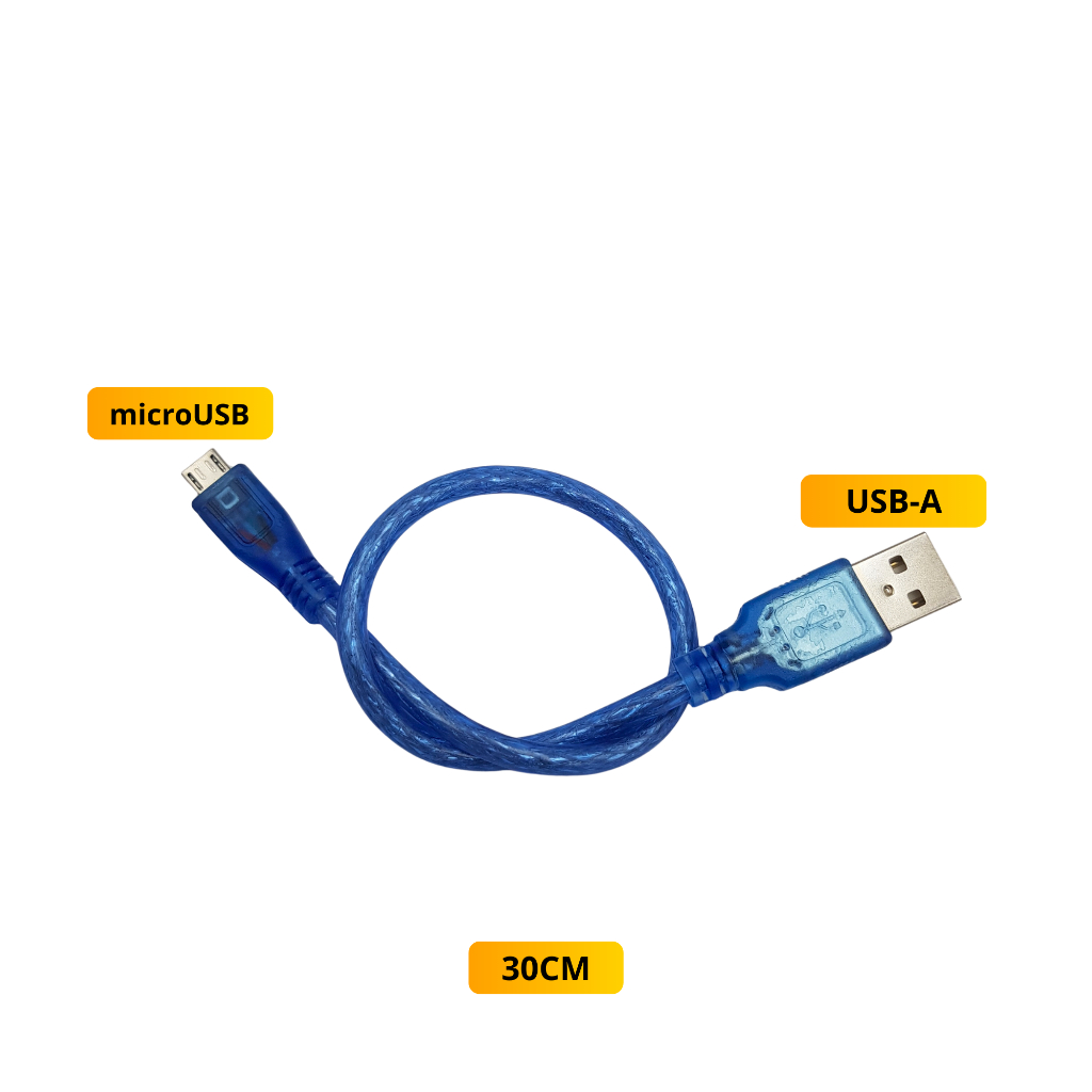 [SG] Dây cáp (cable) Node MCU, dây sạc micro usb 30cm