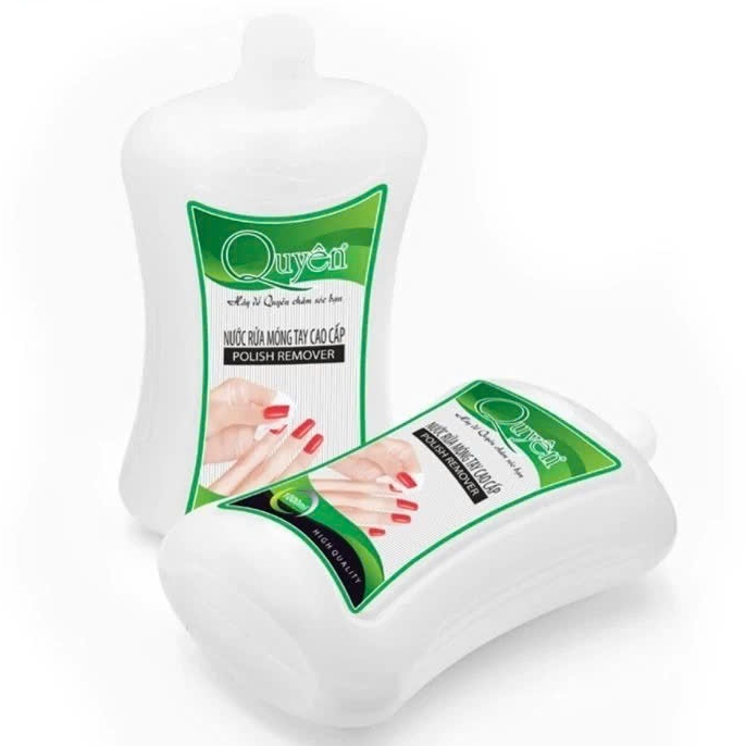 Nước rửa móng tay cao cấp Quyên axeton dùng ủ phá sơn gel , tẩy sơn thường NailLinhChi