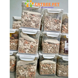 [ THỨC ĂN ĐÔNG KHÔ ] Hộp thịt sấy Lishi đông khô cao cấp cho Chó Mèo hộp 660gr (hàng loại 1)
