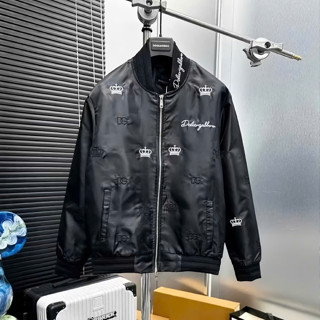  Áo Khoác Gió Nam Nữ Dolce Logo Thêu Họa Tiết In Nhiệt Chất Liệu Gió 2 Lớp Form Dáng Boy Phố Hottrend 