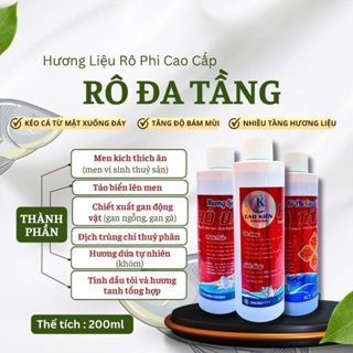 Tinh Mùi Câu Cá Rô - Hương Liệu Câu Cá Rô Phi Siêu Nhạy - Mồi Câu Dụ Cá