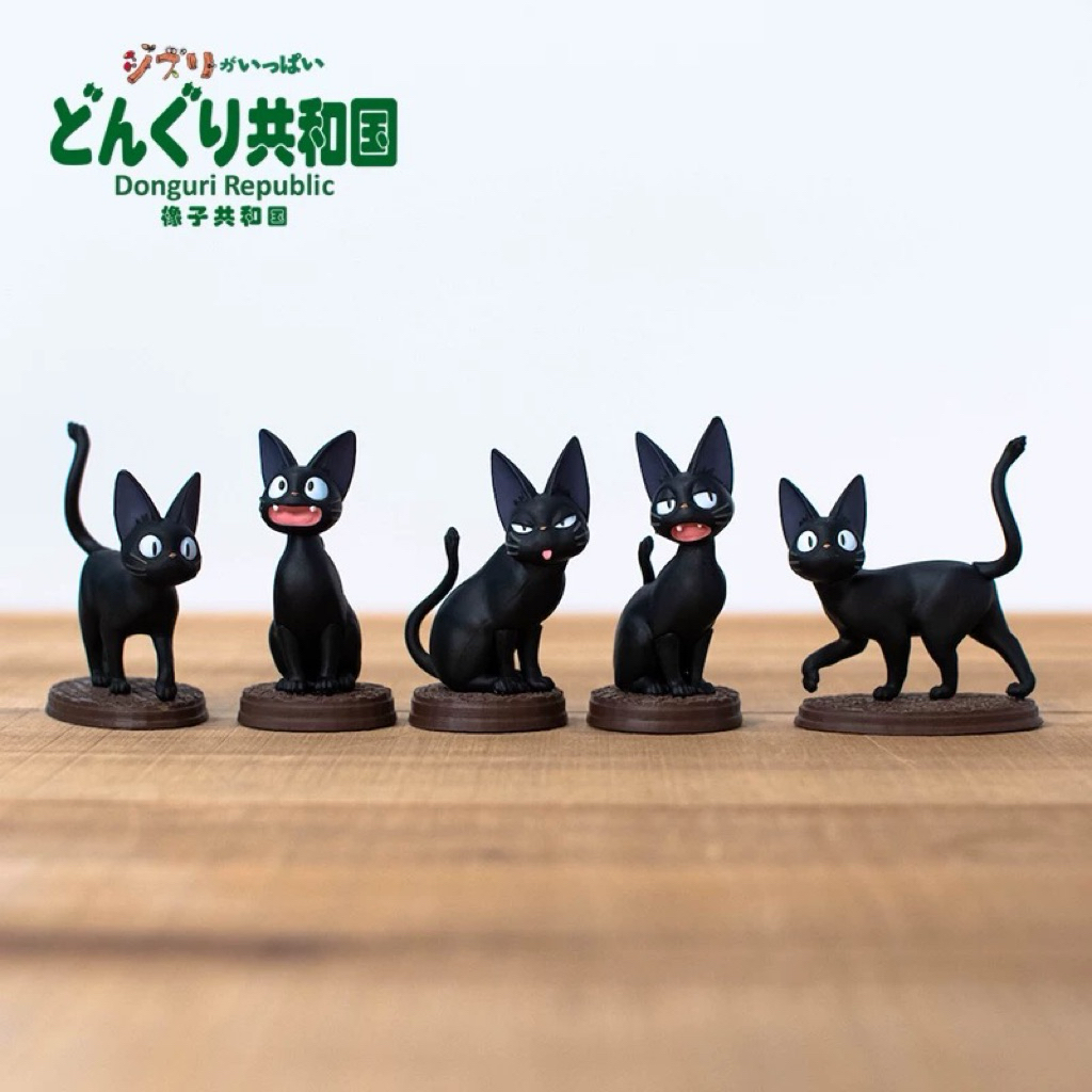 Mô hình mèo Jiji ngẫu nhiên ~6cm