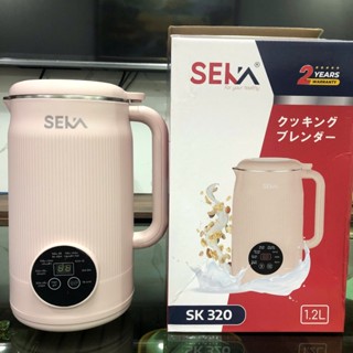 (+tặng 101 công thức nấu sữa hạt) Máy làm sữa hạt mini SEKA SK320 Pro dung tích 1,2 Lít cs 800w