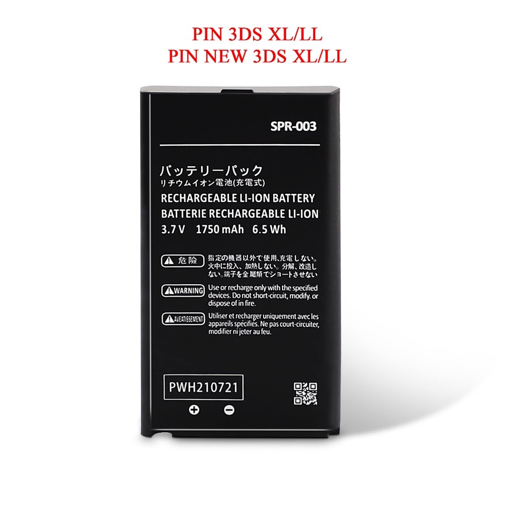 Pin máy chơi game Nintendo 3DS XL Pin Nintendo New 3DS XL Pin 3DS XL Pin New 3DS XL Pin 3DS LL Pin S