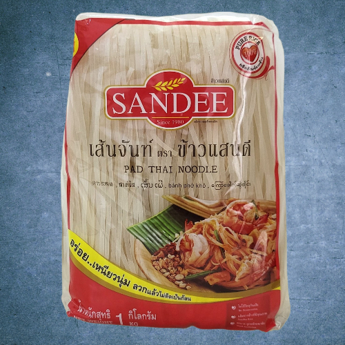 SANDEE << GÓI 1 Kg >> BÁNH PHỞ KHÔ [THAILAND] Pad Thai Noodle