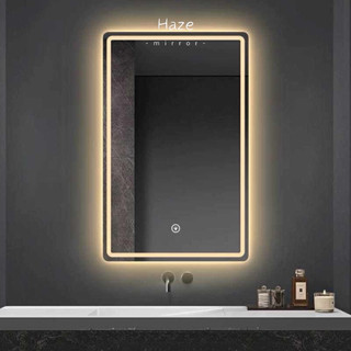 Gương Hình Chữ Nhật Treo Tường Cảm Ứng Hậu Led Cao Cấp