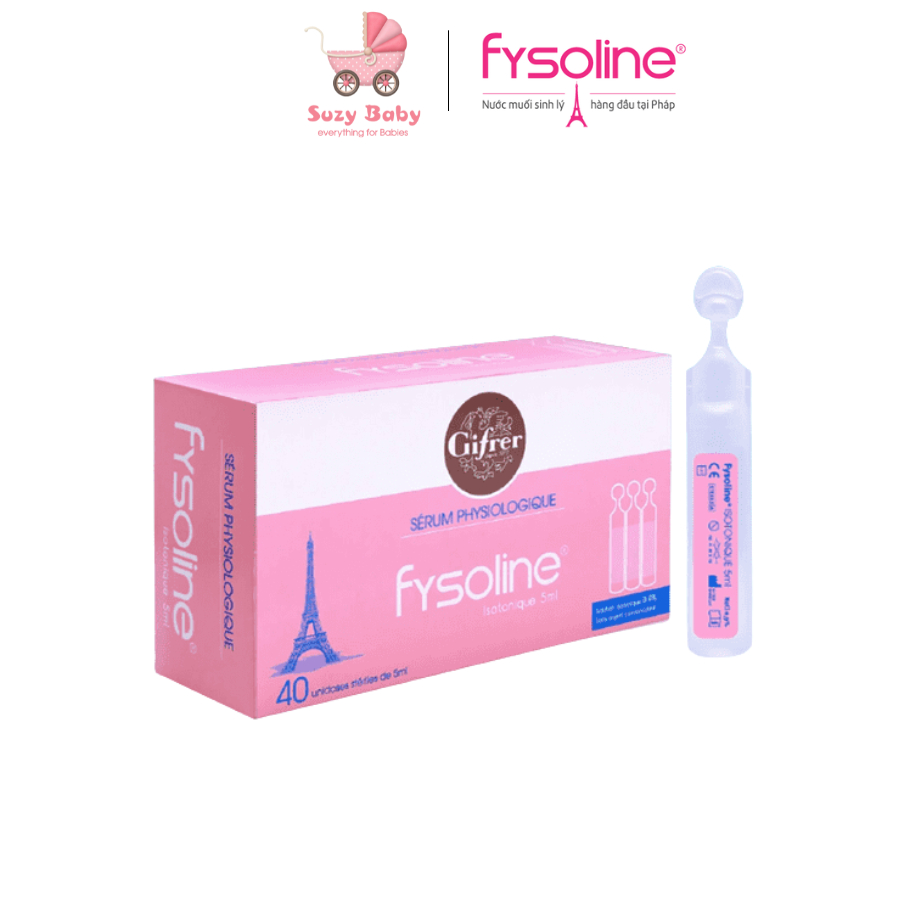 Nước muối hồng Fysoline dành cho bé