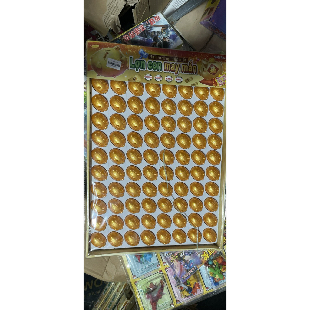 Vỉ 80 quả trứng thần kỳ bốc thăm trúng thưởng , đập trứng lấy thưởng Đập heo trúng thưởng siêu hot ,