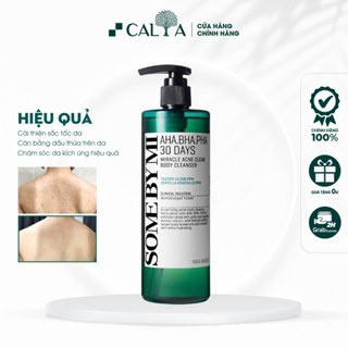  Sữa Tắm Some By Mi Giảm Mụn - Some By Mi AHA BHA PHA 30 Days Miracle Acne Clear Body Cleanser 400g 