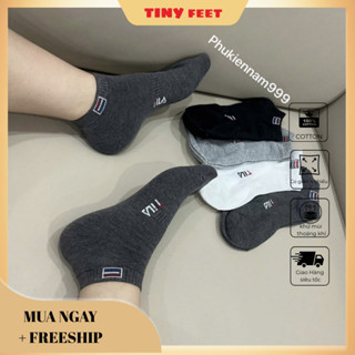 Combo 10 đôi Tất Nam Nữ, Vớ TILA Chống Hôi Chân Cổ Ngắn Kháng Khuẩn
