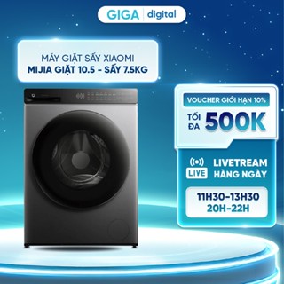 [Shopee - Lắp đặt 0Đ HN HCM] Máy giặt sấy Xiaomi Mijia Front Load Washer Dryer Inverter 10.5/7 Kg WD105MJA10VN