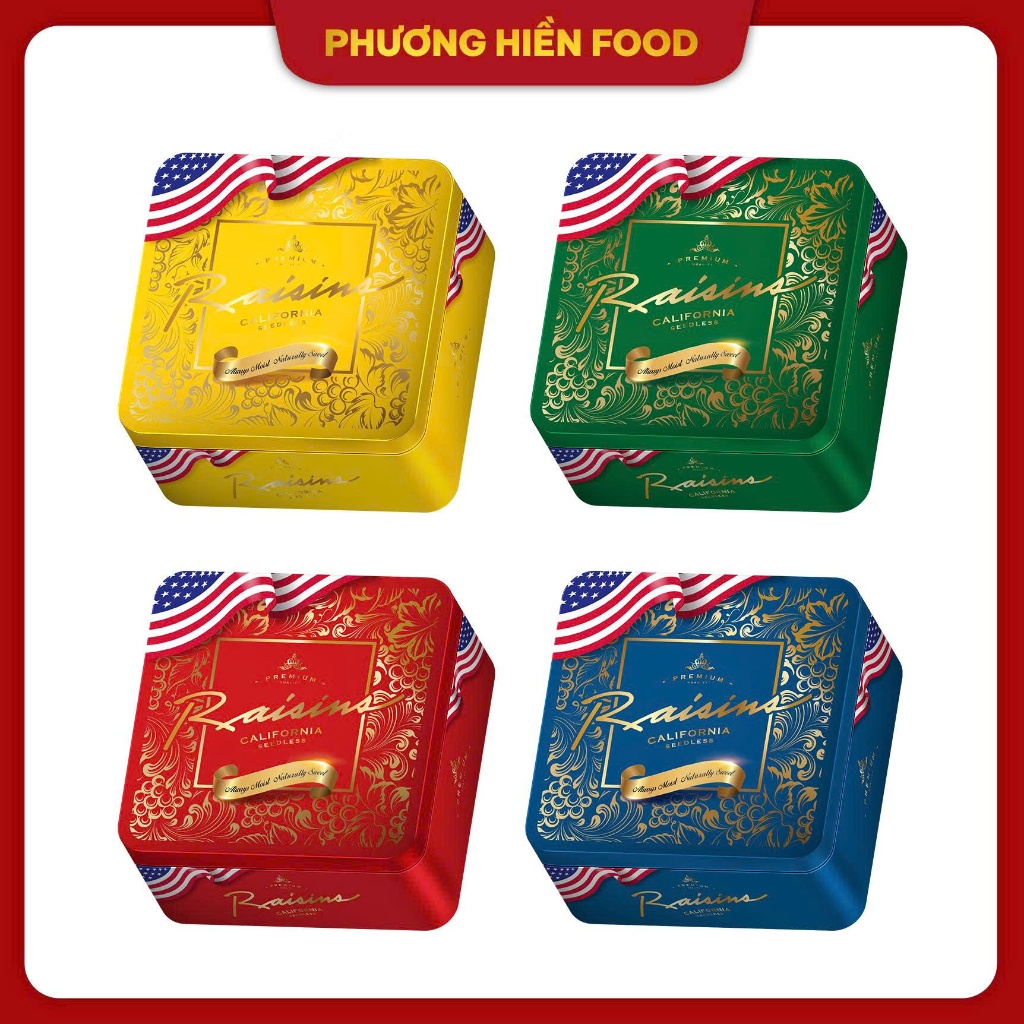 [Lion] Nho khô vàng PH Raisins Lion 100g HS