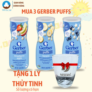 Bánh Ăn Dặm Nestle Gerber Puffs hình ngôi sao 42g CHÍNH HÃNG