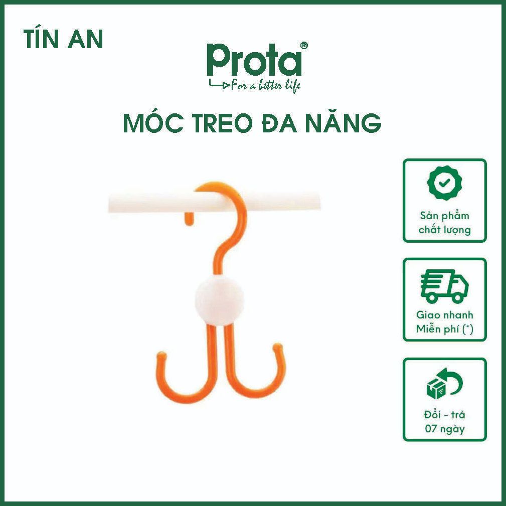 [CHÍNH HÃNG] Combo 4 móc treo đa năng Prota - Cam kết 1 đổi 1- Chất lượng cao