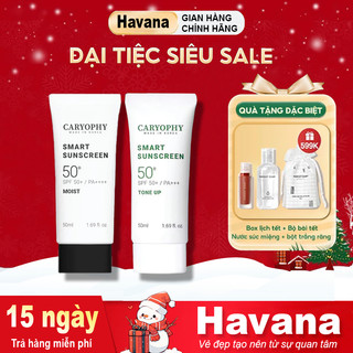Kem Chống Nắng Caryophy Tone Up Nâng Tông Trắng Hồng Dịu Nhẹ Làn Da 50ml